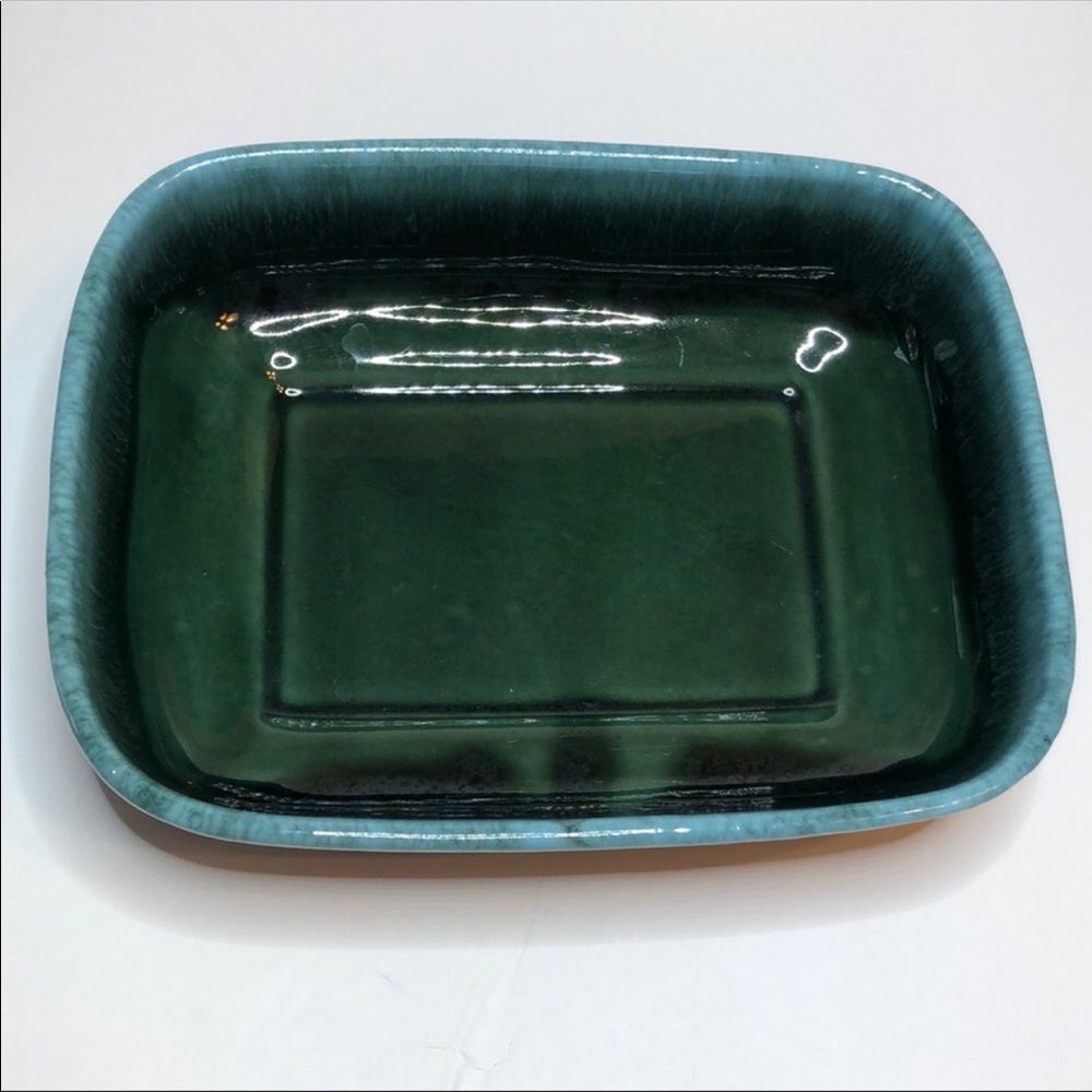 Vintage Hull USA F41 Green Glazed Pottery